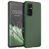 Husa pentru OnePlus 9 Pro, Silicon, Verde, 54427.80, Carcasa