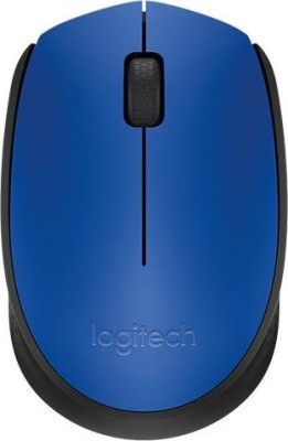 MOUSE LOGITECH, &amp;quot;M171&amp;quot;, PC sau NB, wireless, 2.4GHz, optic, 1000 dpi, butoane/scroll 3/1, , albastru, &amp;quot;910-004640&amp;quot; (timbru verde 0.18 lei) foto