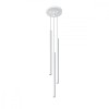 Lampă suspendată PASTELO 3P alb, Sollux Lighting