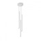 Lampă suspendată PASTELO 3P alb, Sollux Lighting