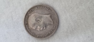 1 DRAHMA 1911 GRECIA LIVRARE DOAR IN BUCUREȘTI foto
