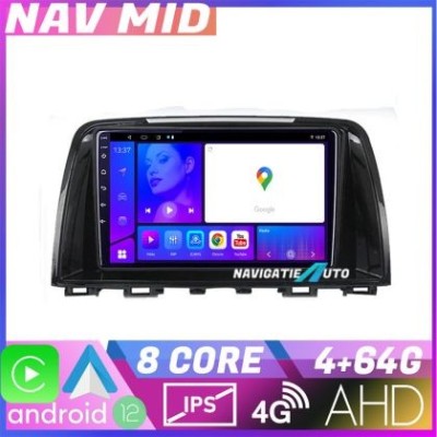 Navigatie Mazda 6 2013 2017 KIT 223 EDOTEC-LITE Android Ecran 720P Octa Core 4 64 Carplay CarStore Technology foto