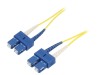 Cablu fibră optică Digitus OS2 SC/UPC Duplex 2m Monomod LSZH DK-2922-02