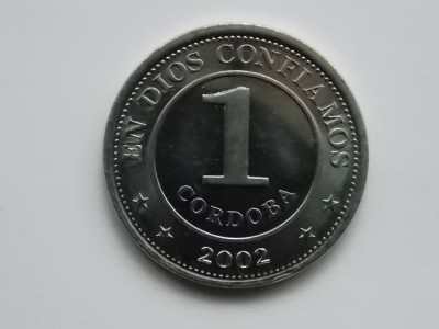 1 CORDOBA 2000 NICARAGUA-UNC foto