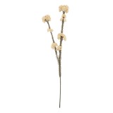Cumpara ieftin Floare artificiala alba maro 6x6x58 cm
