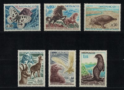 MONACO 1970 - An complet/ serii complete MNH (11 imagini) , cota Michel 82&amp;euro; foto