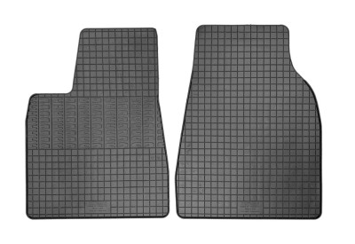 Set covorase auto din cauciuc Tesla X 2016- [rand fata], Negre AutoDrive ProParts foto
