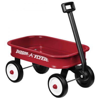 Jucarie - carucior Radio Flyer Little Red Wagon foto