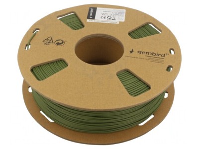 PLA MATT Filament 1.75mm Military Green 1kg foto