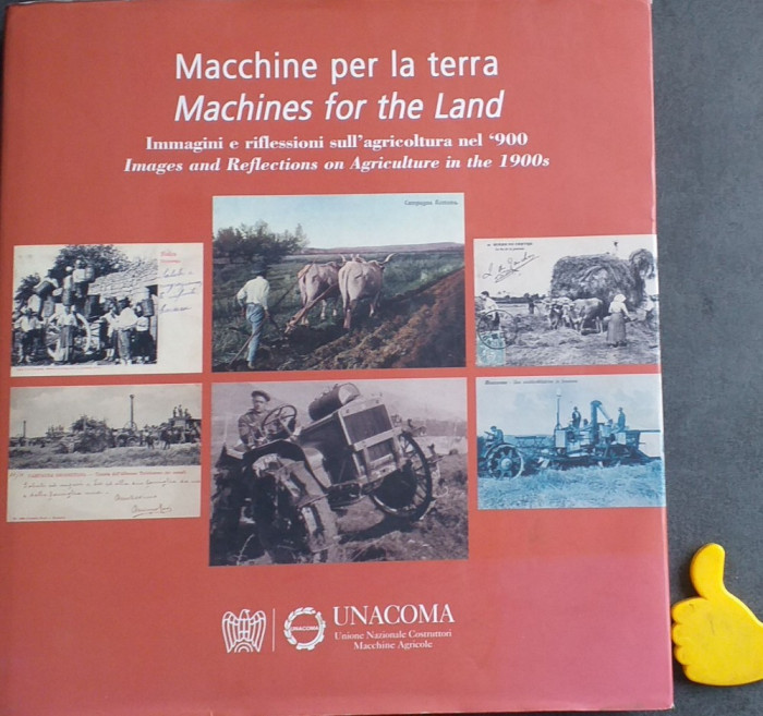 Macchine per la terra Album carti postale masini agricole