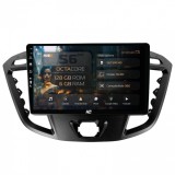 Navigatie Ford Transit Tourneo (2012-2020) 6GB RAM Android 13 Octacore Slot Sim 4G DSP GPS Wi-FI Carplay Android Auto USB Bluetooth Waze Touchscreen 9