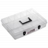 Cumpara ieftin Cutie cu organizator, maner, 6 compartimente, 40x29.8x8.5 cm, Strend Pro