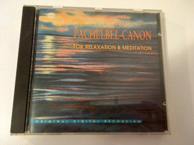 * CD muzica meditatie, yoga: Pachelbel-Canon For Relaxation &amp;amp; Meditation foto