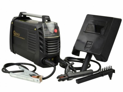 Aparat de sudura tip invertor 225 MMA LCD, GEKO G80083 foto