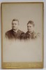 STUDIO FRITZ EILENDER , COLN A/ RH. , CUPLU IN STUDIO , FOTOGRAFIE CABINET , SFARSITUL SEC. XIX