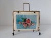 Suport vintage pentru servetele / scrisori, anii 50, metal si plastic, 16cm inlatime x14cm latime x 6cm grosime