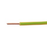 Rola conductor electric FY / H07V-U 1.5 mmp verde - galben 50 m, cupru
