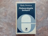 METEOROLOGIA LECTURII de RADU PETRESCU , 1982