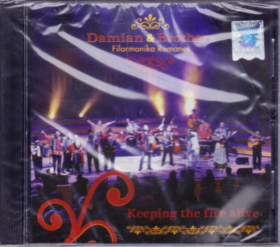 CD Lautareasca: Damian &amp;amp; Brothers - Keeping the Fire Alive ( jewelbox SIGILAT ) foto