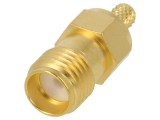 Conector SMA mamă drept 50&Omega; TELEG&Auml;RTNER J01151A0051 pentru lipire și crimpare cablu