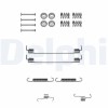 DELPHI LY1303 Set accesorii, sabot de frana