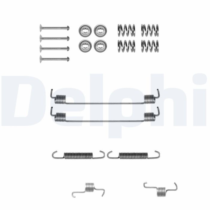 DELPHI LY1303 Set accesorii, sabot de frana