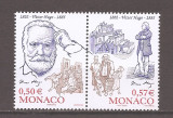 Monaco 2002 - 200 de ani de la nașterea lui Victor Hugo, 1802-1885, MNH