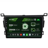 Cumpara ieftin Navigatie Toyota RAV4 (2013-2018), Android 13, Z-Octacore 8GB RAM + 256GB ROM, 9 Inch - AD-BGZ9008+AD-BGA10002+AD-BGRKIT092