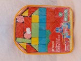 Set cuburi din lemn,nou,varsta 3+