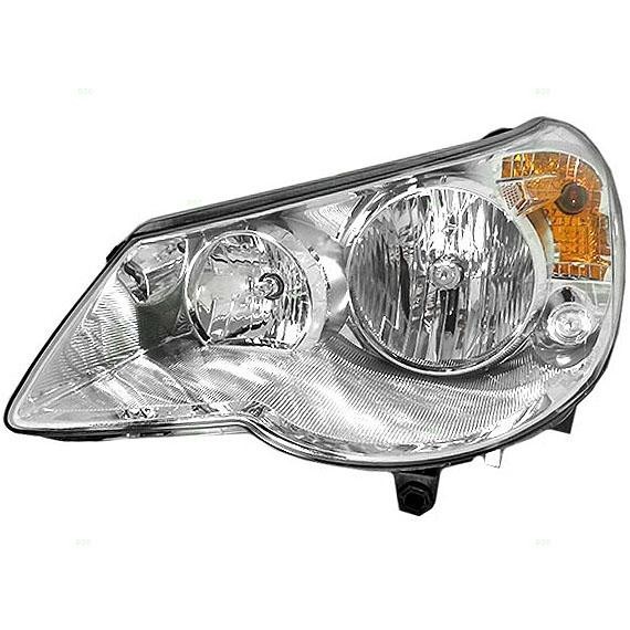 Far Chrysler Sebring (Js), 06.2007-2009, Convertible/Sedan, partea Stanga, Tip=USA; HB3+HB4; manual; Omologare: SAE, Taiwan