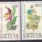 LITUANIA 1992 FLORA SERIE MNH