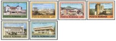 Romania 1979 - Arhitectură rom&amp;acirc;nească contemporană, serie neuzata foto
