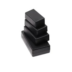 Cutie cu auto-inchidere 70x41x18 mm negru pentru montaje electronice
