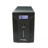 UPS 3000VA/1800W cu baterii 4x9Ah si 3 prize shuko, LCD, USB, AVR Breckner Germany