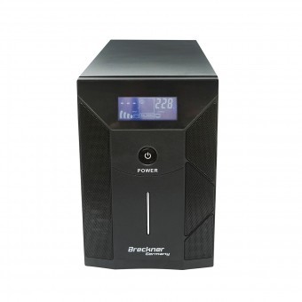 UPS 3000VA/1800W cu baterii 4x9Ah si 3 prize shuko, LCD, USB, AVR Breckner Germany