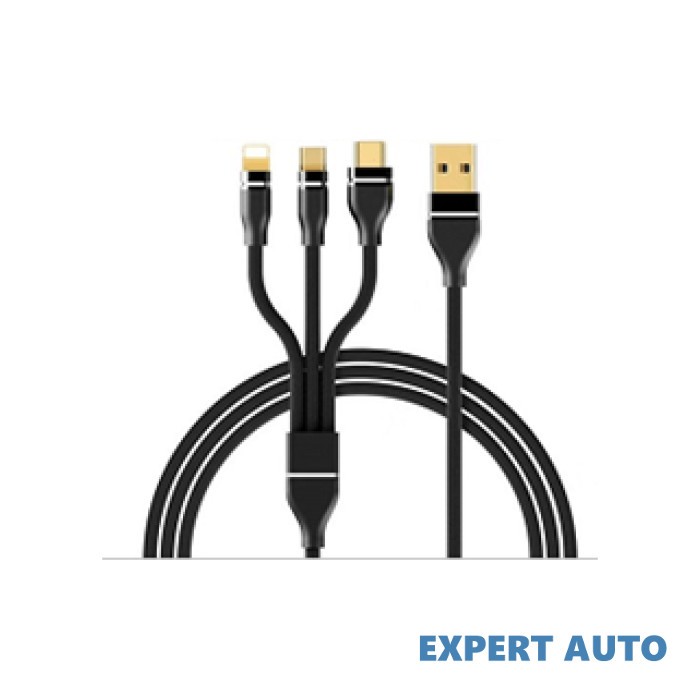 Cablu 3in1 usb 3.1a premium - quick charge cod: c36 Alta marca Alt model #7
