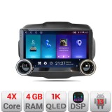 Navigatie Jeep Renegade Kit-500 Edotec 4+64 10.5 inch Incell 1K android Wifi 5Ghz gps internet