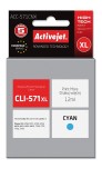 Cartus compatibil canon cli-571 cyan xl de capacitate mare, ActiveJet