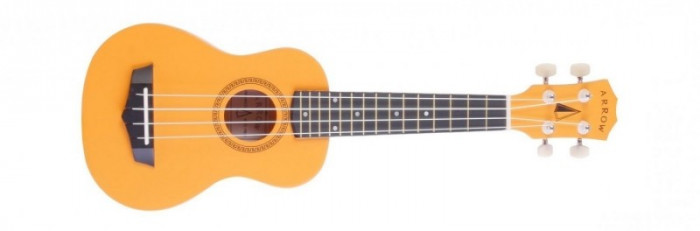 Ukulele Arrow PB10 OR Soprano Orange Top