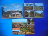 HOPCT LOT 2166 SALISTE -JUD SIBIU -3 CARTI POSTALE-CIRCULATE, Circulata, Printata