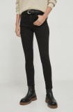Pepe Jeans jeansi femei, culoarea negru