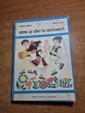 vers si cant in gradinita - culegere de materiale pentru programuldistractiv-recreativ in gradinita de copii - din anul 1979