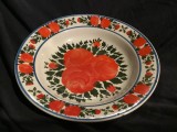 Arta si Traditie - Farfurie realizata la Uzinele Ceramice Ploiesti prima jumatate a secolui XX !