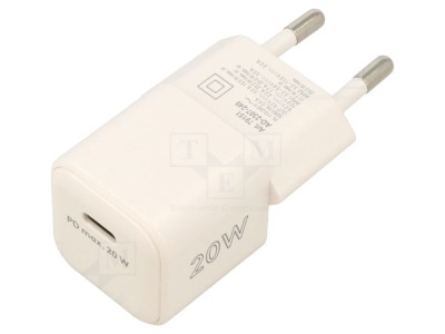 &amp;Icirc;ncărcător USB C Power Delivery 20W foto