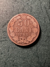 50 bani 1885 foto