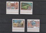 Cook Islands 1974 - Centenar U.P.U.,serie 4 valori dantelate, MNH.MI.424-427