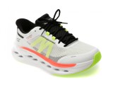 Cumpara ieftin Pantofi sport SKECHERS albi, MAX CUSHIONING GLIDE-STEP, din material textil