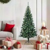 VidaXL BraddeCrăciunartificial Verde 150cm PVC