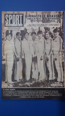 myh 112 - Revista SPORT - nr 6/iunie 1984 foto
