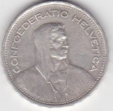 Monedă Elveția 5 franci 1933 B &ndash; Confederația Elvețiană